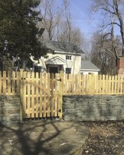 Wood Fence | Retaining Wall - D. Sutton Landscaping LLC
