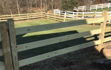 Horse Fence - D. Sutton Landscaping LLC